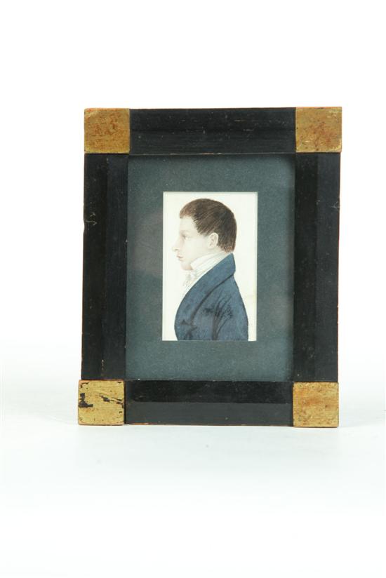 MINIATURE PORTRAIT.  Probably