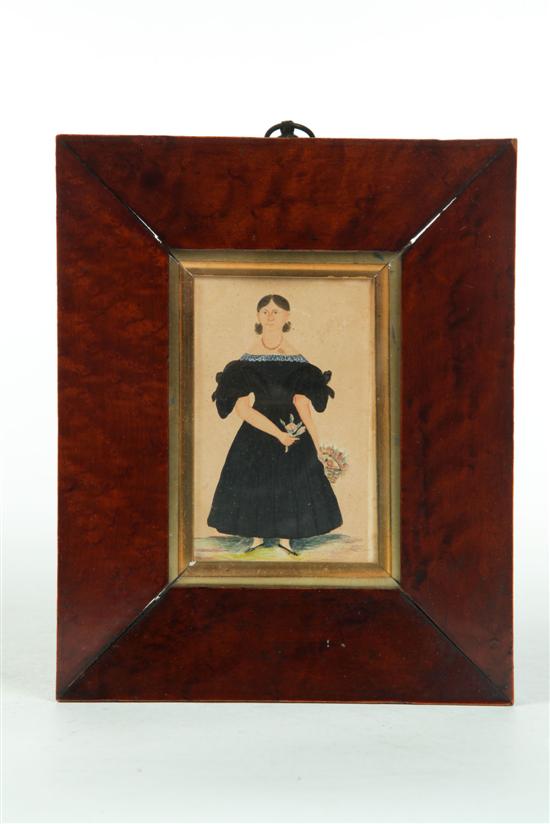 MINIATURE PORTRAIT.  Probably