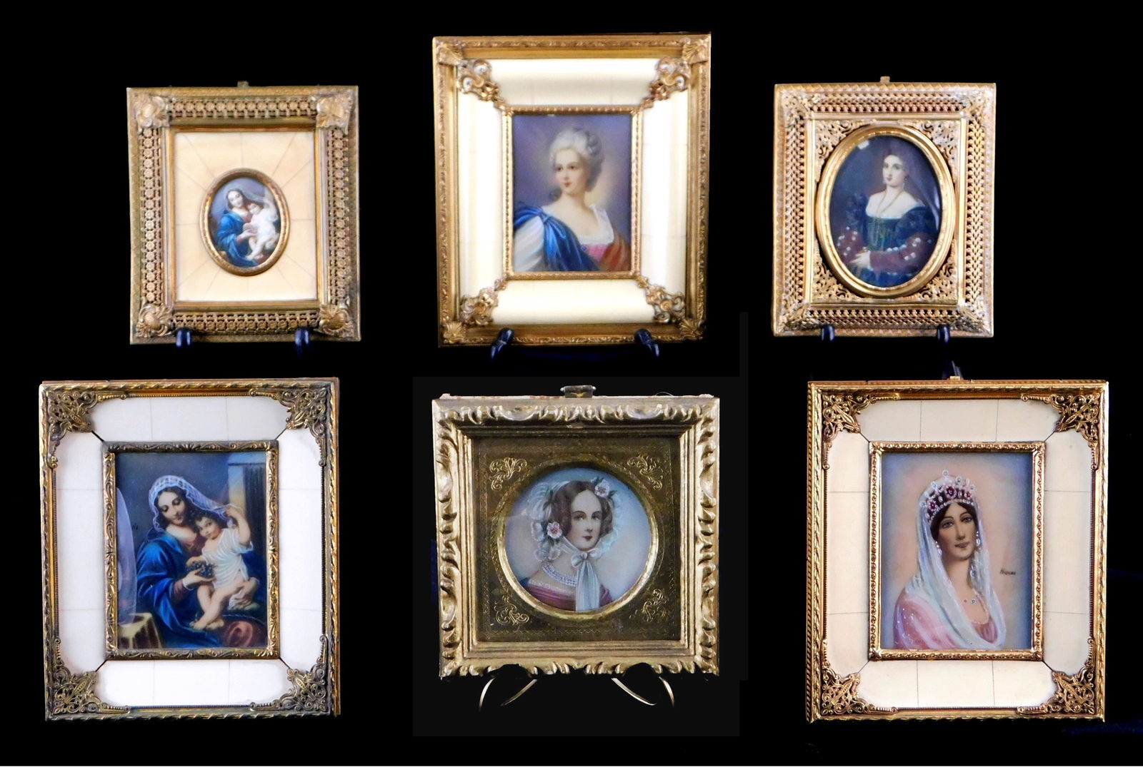 MINIATURE PORTRAIT: SIX HAND