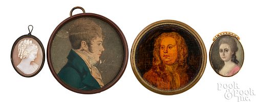 MINIATURE PORTRAITS, 18TH/19TH
