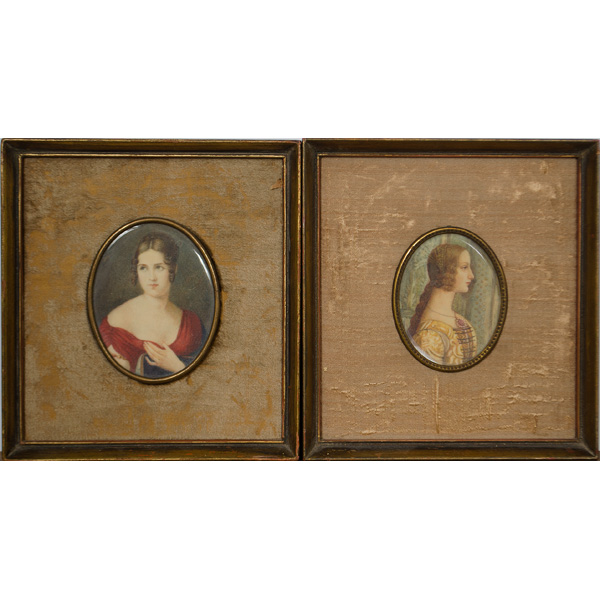 Miniature Portraits on Ivory