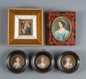 MINIATURE PORTRAITSA group of