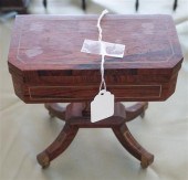 MINIATURE REGENCY STYLE BRASS