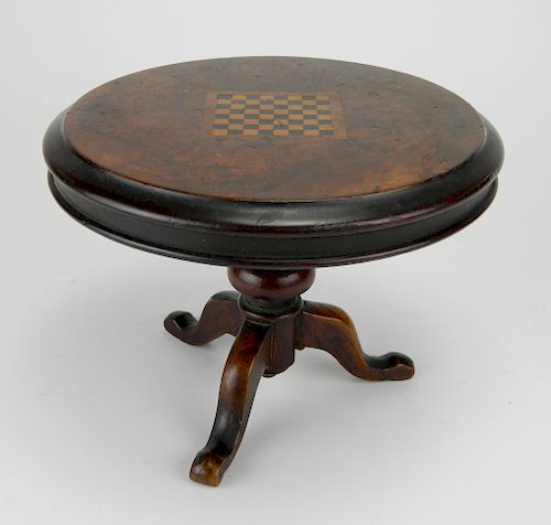 MINIATURE ROUND TILT TOP GAME