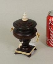 MINIATURE RUSSIAN WOODEN SAMOV