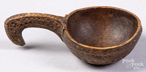 MINIATURE SCANDINAVIAN HANDLED CUP,