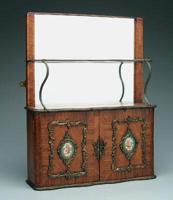 Miniature sideboard, mirrored