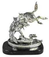 MINIATURE SILVER FIGURE, AFTER