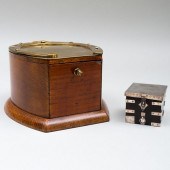 MINIATURE SILVER-MOUNTED AMMUN