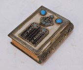 MINIATURE SILVERED JEWELED JUD