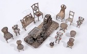 MINIATURE SIVER FURNITUREA COL