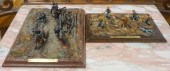 MINIATURE SOLDIER DIORAMAS OF