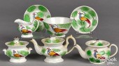 MINIATURE SPATTER PEAFOWL TEA