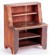 MINIATURE STAINED PINE STEPBAC