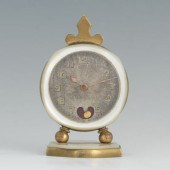 Miniature Swiss Travel Clock A
