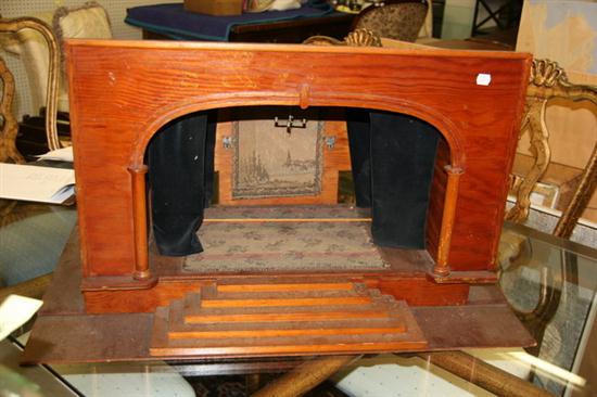 MINIATURE THEATER. - 15 1/2 in. x