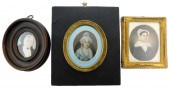 MINIATURE: THREE FRAMED MINIAT