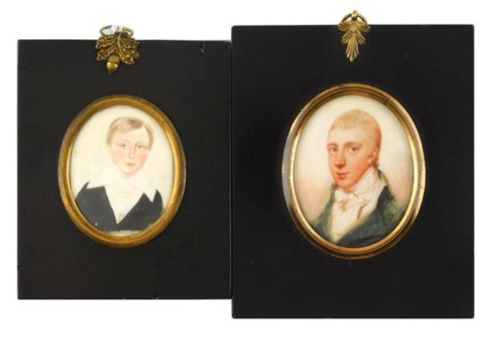 MINIATURE: TWO MINIATURES, A BOY