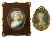 MINIATURE: TWO WOMEN BOTH ON O