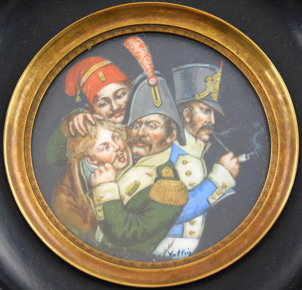 MINIATURE: VIGNETTE OF GROUP,