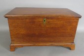MINIATURE WALNUT BLANKET CHEST