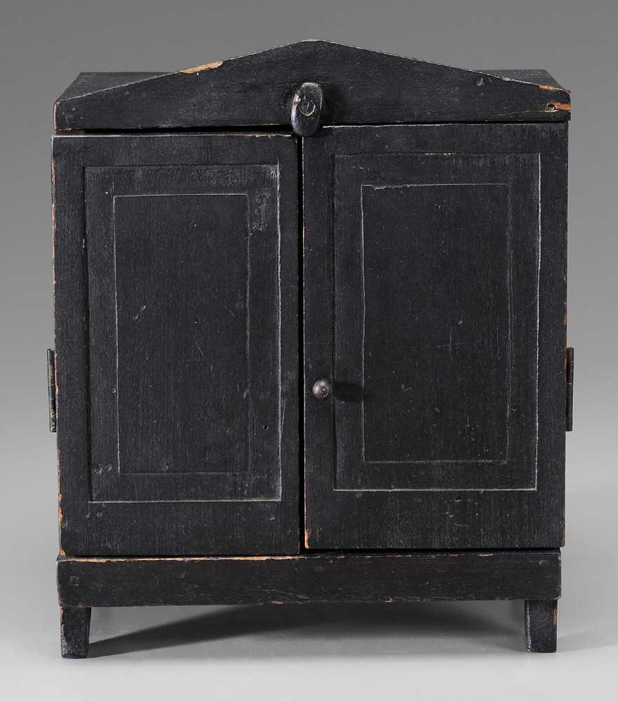 Miniature Wardrobe American, 19th