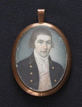 Miniature watercolor on ivory