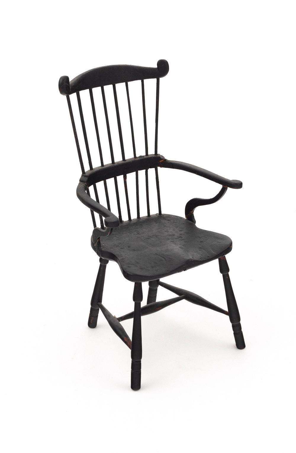 MINIATURE WINDSOR FAN-BACK ARMCHAIR