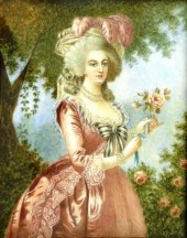MINIATURE: WOMAN, MARIE ANTOIN
