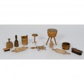 Miniature Wooden Ware An eleve