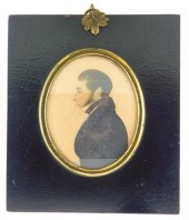 MINIATURE: YOUNG MAN IN PROFIL