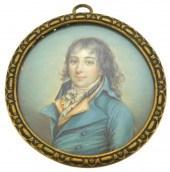 MINIATURE: YOUNG MAN, INDISTIN