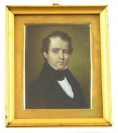 MINIATURE: YOUNG MAN, WEARING