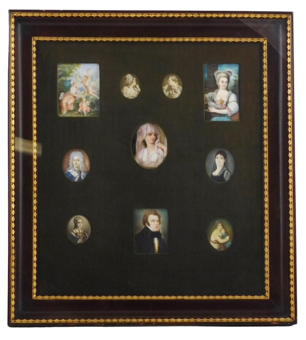 MINIATURES: TEN MINIATURE PORTRAITS