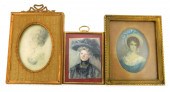 MINIATURES: THREE WOMEN; THE F