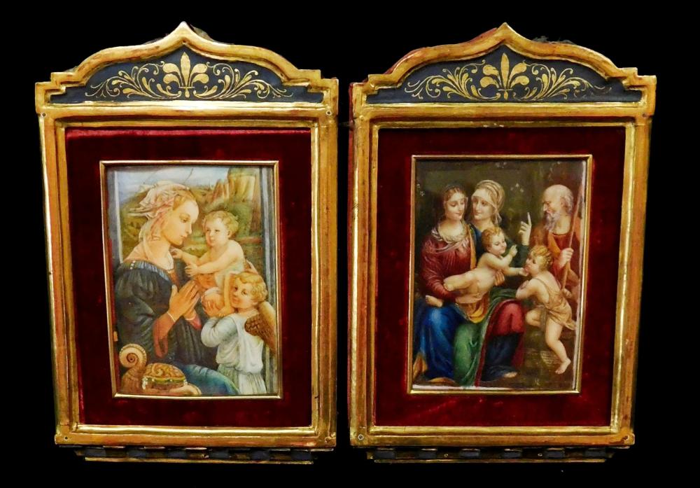 MINIATURES: TWO ITALIAN MINIATURE