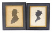 MINIATURES: TWO SILHOUETTE BUS