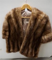 MINK CAPE, RETAILED BY THE WHI