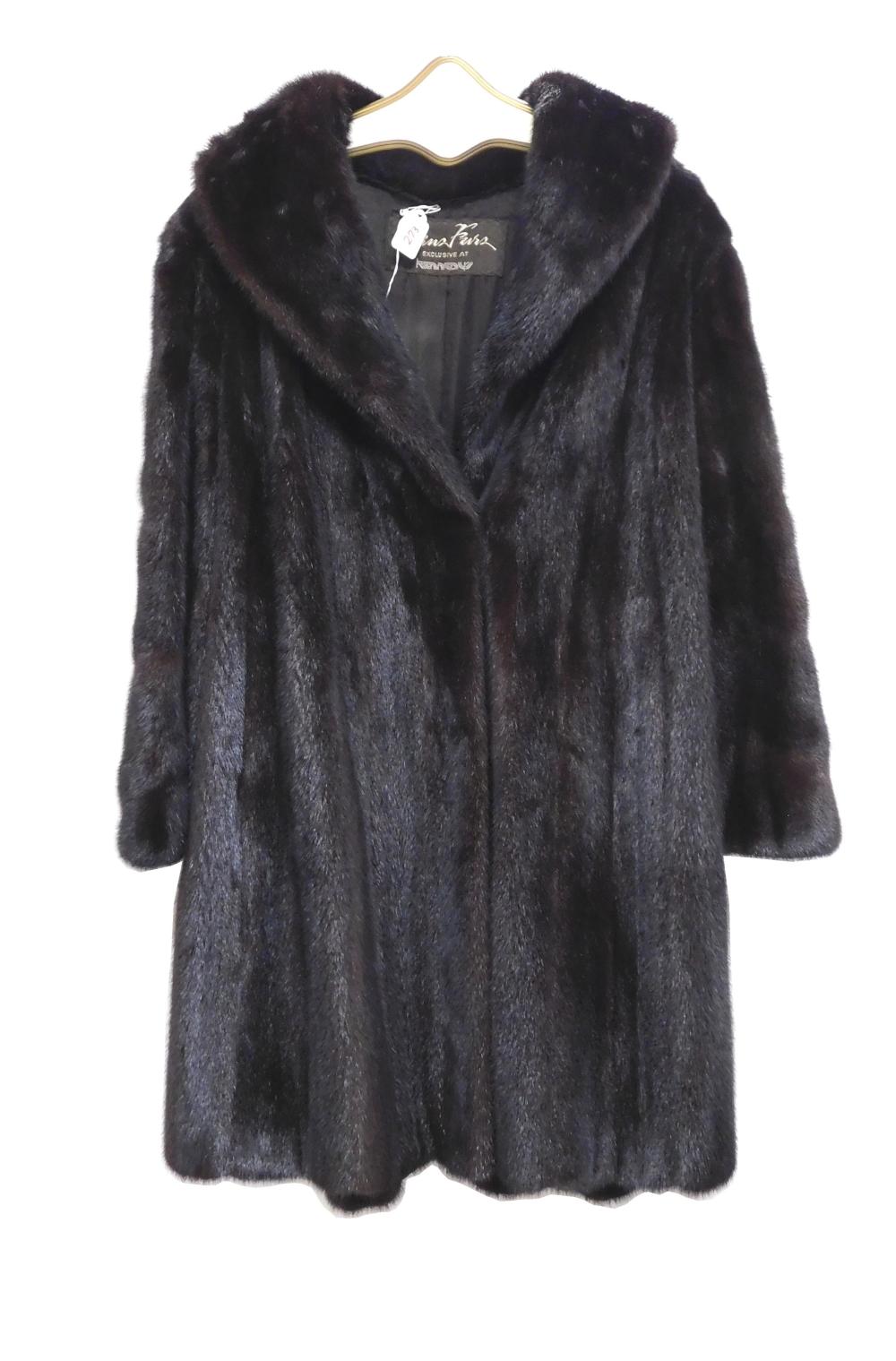 MINK FUR COAT BY "MINERVA