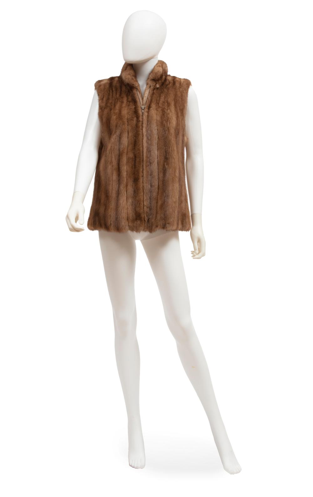 MINK FUR VESTMink Fur Vest,