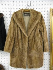 Mink Jacket light brown label