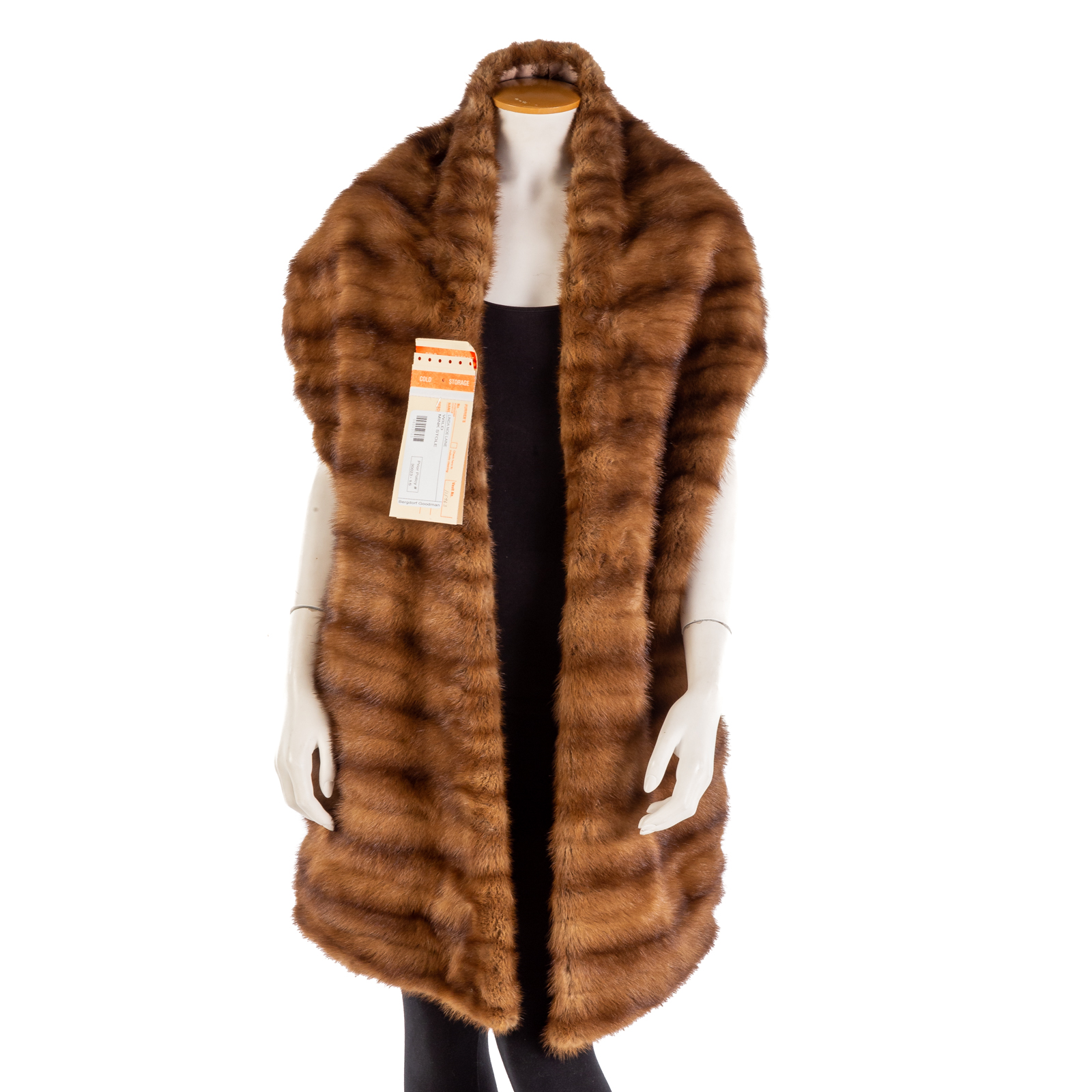 MINK STOLE 86 in. L, 12 in. W
