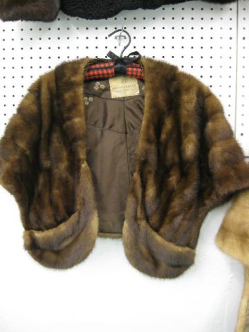 Mink Stole dark brown R.H. Stern