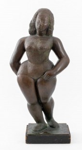 MINNA R. HARKAVY BRONZE WOMAN