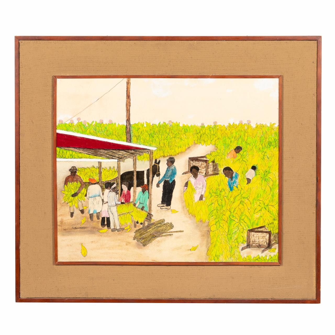 MINNIA DESCHAMPS, TOBBACO FIELD OIL