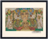 Minnie Evans drawing (North Ca