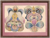Minnie Evans drawing (North Ca