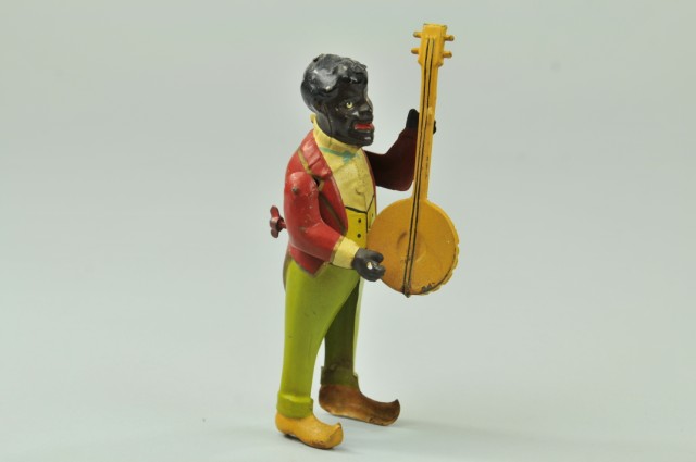 MINSTREL WITH BANJO Attributed to