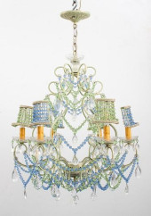 MINT GREEN &AMP; BLUE CRYSTAL