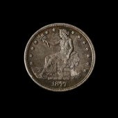 MINT STATE 1877-S TRADE DOLLAR